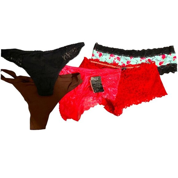 lot of 5 new panties m/l - Picture 1 of 13